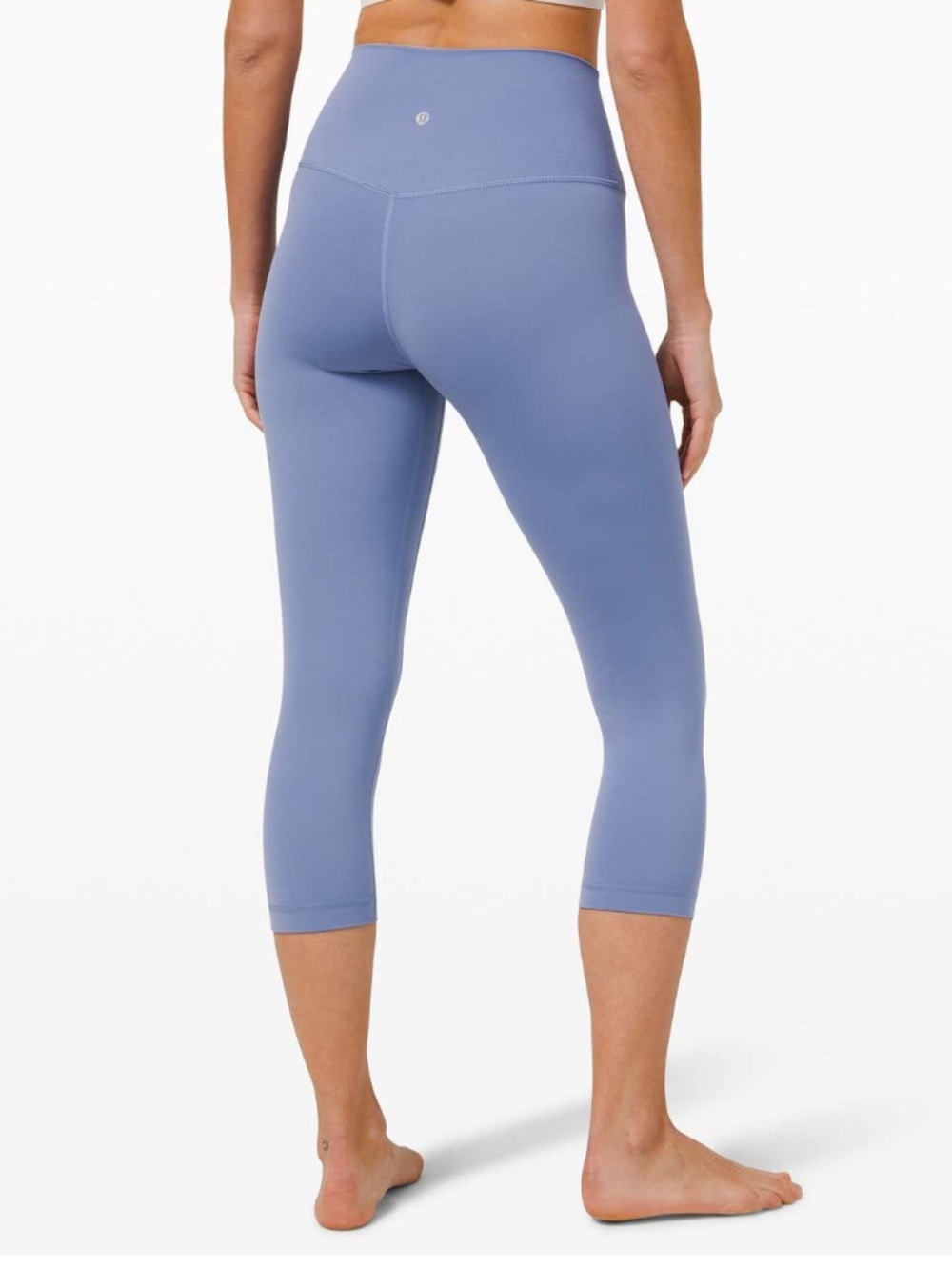 Lululemon Align Crop *21" Legging in Water Drop Size 6 Chic Athleisure Workout
